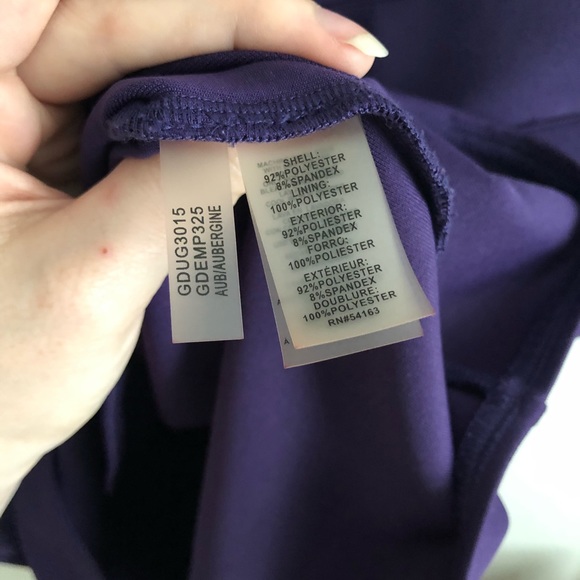 SOLD Guess Purple Dress - Picture 4 of 6